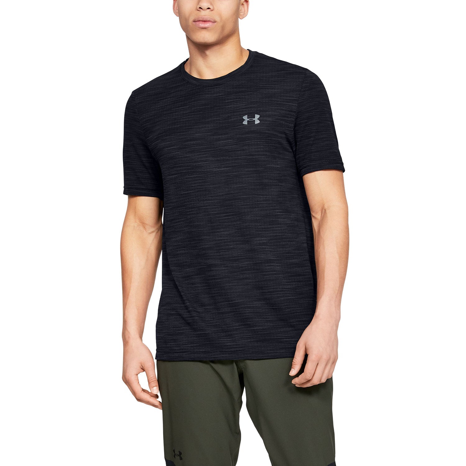 Polera Manga Corta UA Vanish Seamless para Hombre