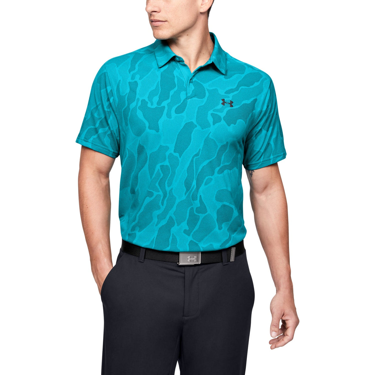 Polera Polo UA Vanish Jacquard para Hombre