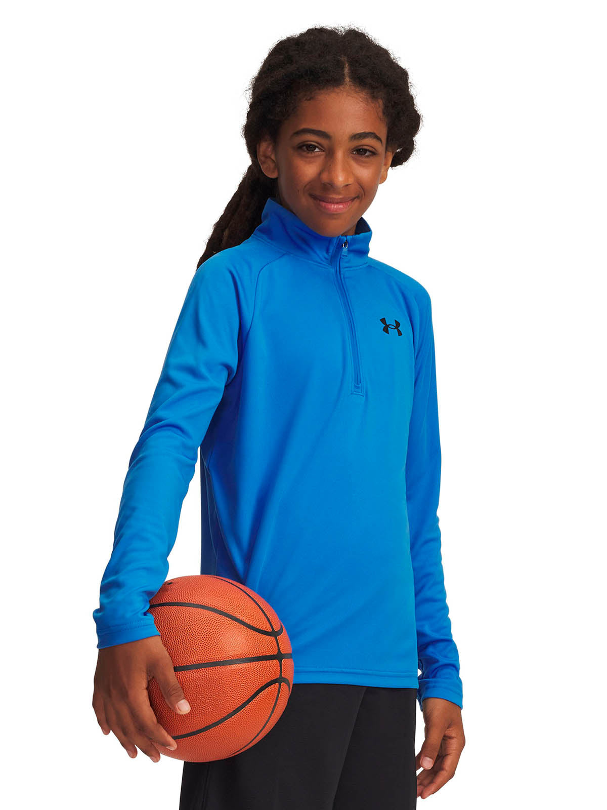 Polerón de entranamiento para niño Tech 2.0 ½ Zip azul Under Armour