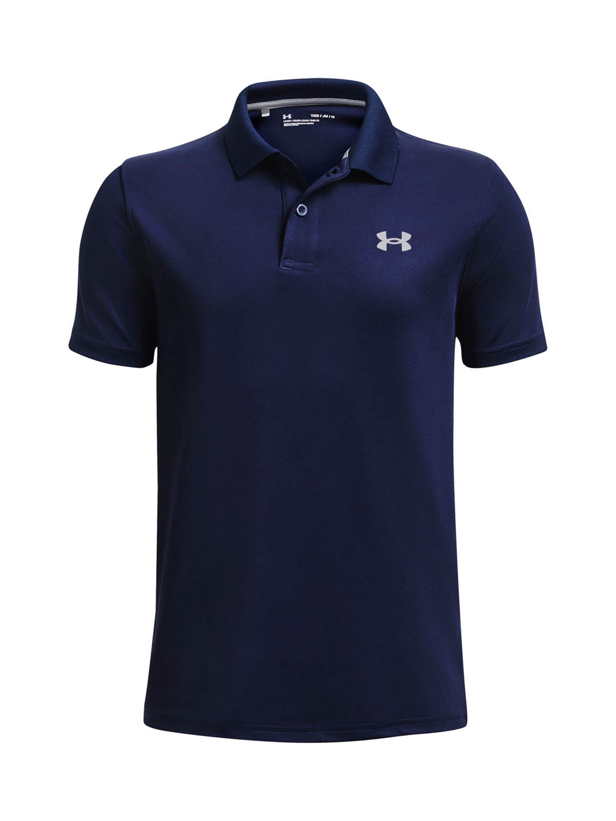 Polera manga corta de Golf para niño azul Under Armour