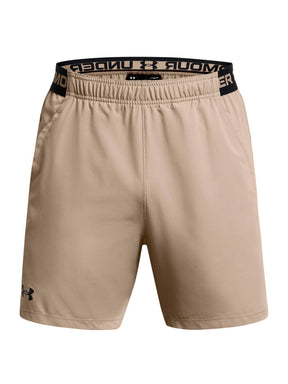 Short de entrenamiento para hombre Vanish Woven 6" cafe Under Armour