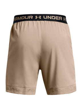 Short de entrenamiento para hombre Vanish Woven 6" cafe Under Armour