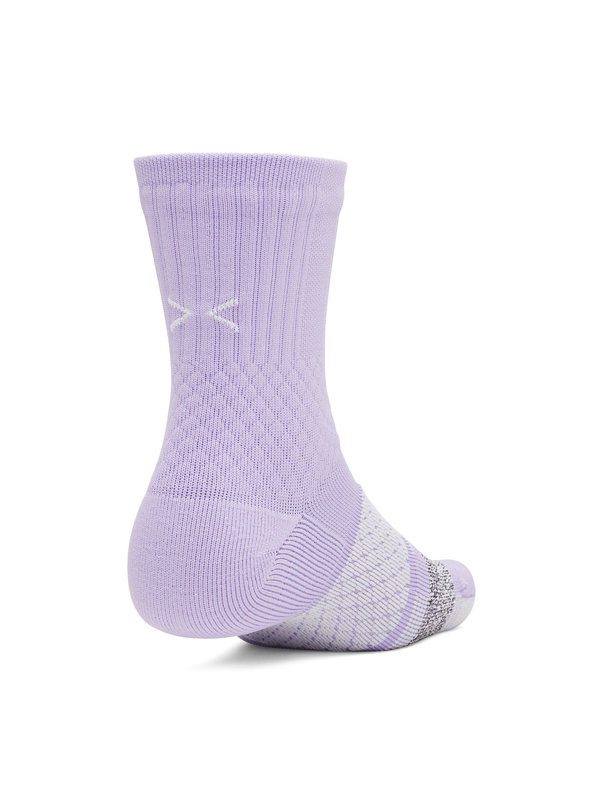 Calcetines Basketball Unisex Curry ArmourDry Playmaker Mid-Crew Morado Under Armour