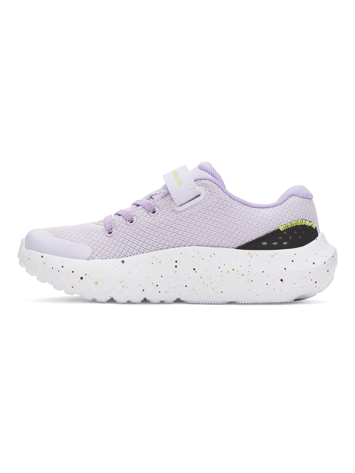 Zapatilla Running Niña Preescolar Surge 4 AC Morado Under Armour